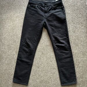 Banana Republic Gray Traveler slim fit pants 31x30